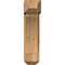 Ekena Millwork Thorton Craftsman Rough Sawn Bracket w/ Offset Brace, Western Red Cedar, 8"W x 20"D x 32"H BKT0806X20X32THR04RWR - alternate 4